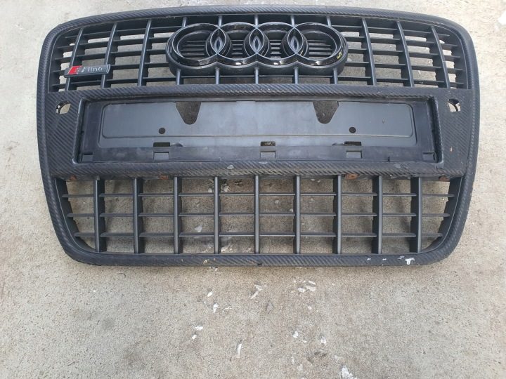 AUDI A4 B7 S-LINE РЕШЕТКА В СБОРЕ ОРИГИНАЛ. ХРОМ 8E0853651M, фото 7