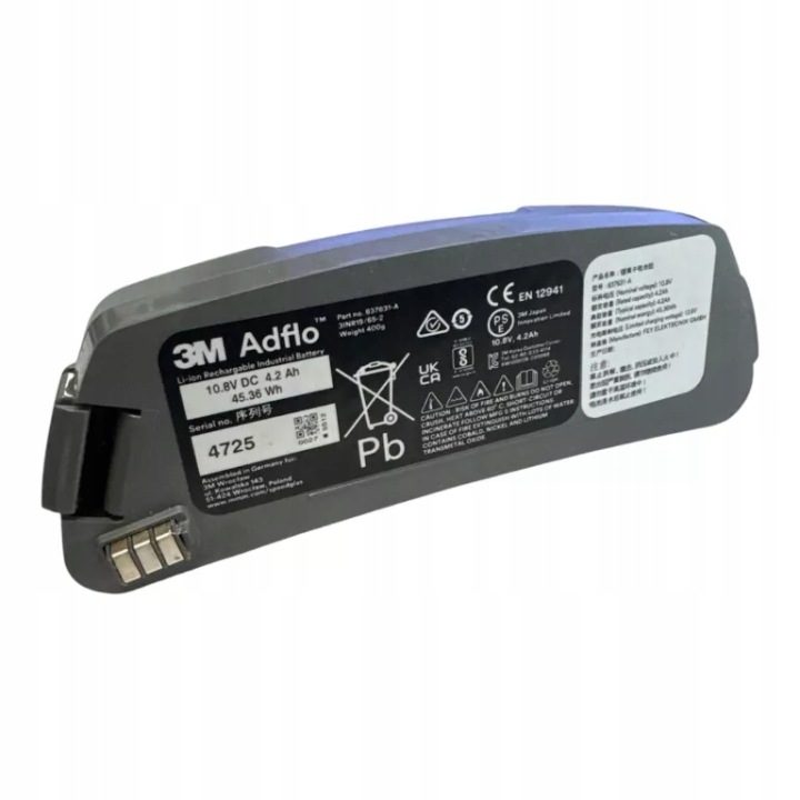 Аккумулятор 3M heavy duty Li-Ion 4.2 А·ч для adflo, фото 1