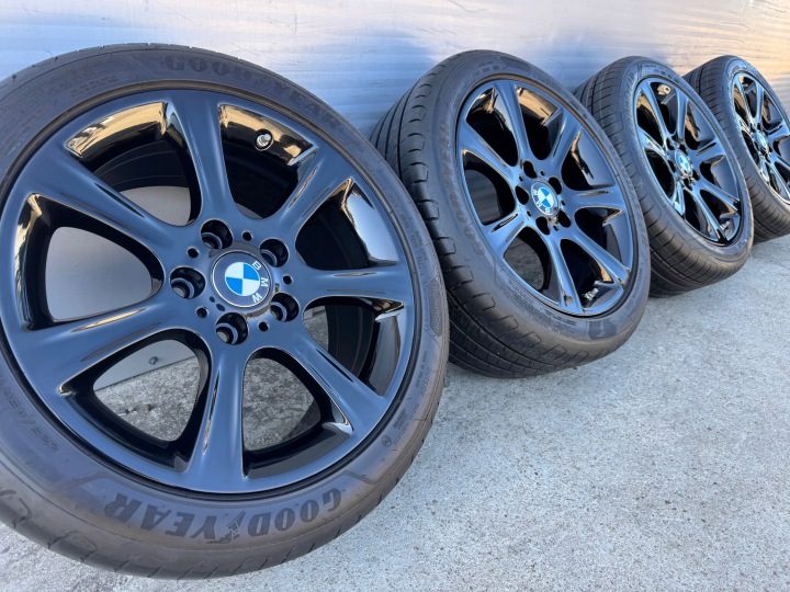 OEM колеса летние BMW 1 F20 F21 F22 F23 E81 E87 3 E90 225/45/17 как новые !, фото 2