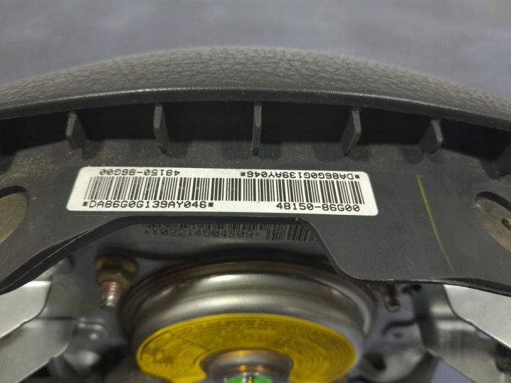 SUZUKI IGNIS II ПОДУШКА БЕЗОПАСНОСТИ ВОДИТЕЛЯ 48150-86G00, фото 3