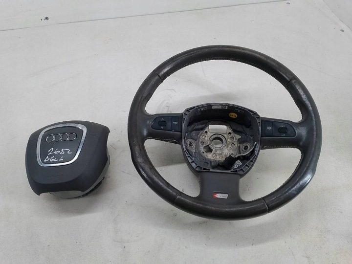 РУЛЬ С ПОДУШКОЙ AUDI A6 C6 4E0419091CF 61711343B00 4F0971589A, фото 3
