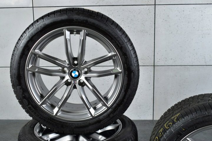 BMW 5 G30 G31 КОЛЕСА ДИСКИ ШИНЫ ЗИМНИЕ ЗИМА 18" MICHELIN M-ПАКЕТ СЕРАЯ, фото 2