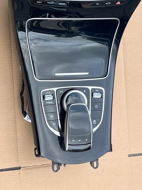 В сборе центральный тоннель, панель I-Drive Mercedes GLC W253 A2059004819, фото 2