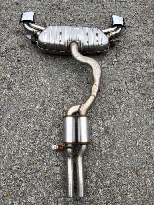 Выхлопная система глушитель 8S0253611E 8S0253181H AUDI TT 8S 2.0 TFSI, фото 2