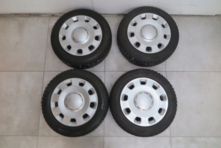 4X колеса диски шины зимние Hankook 175/65/R14 DOT 3314 Fiat 500, фото 1