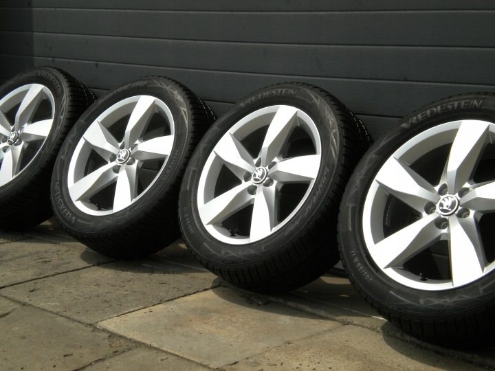 Колеса зимние алюминиевые 17 5x100 Оригинал VW T-Cross Taigo Skoda Kamiq, фото 3