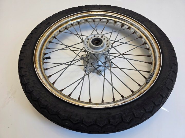 Honda Rebel 125 диск передний колесо, фото 6