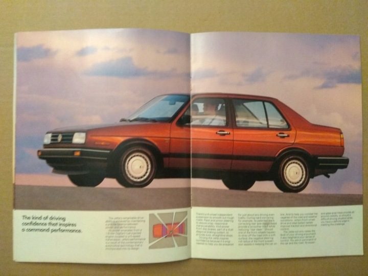 Проспект - VOLKSWAGEN VW JETTA - США - 1990 г., фото 5