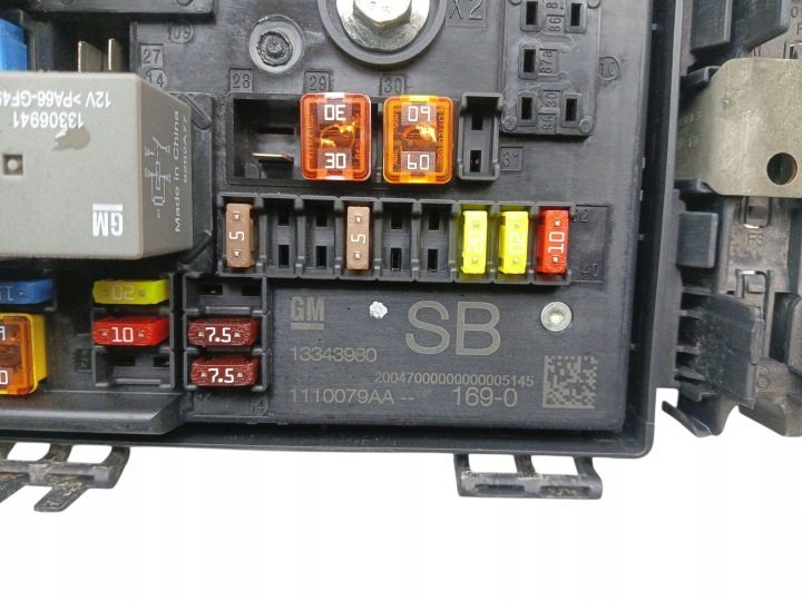 Блок предохранителей модуль BSI Opel Astra IV J (2009-2012) 13343980, фото 4