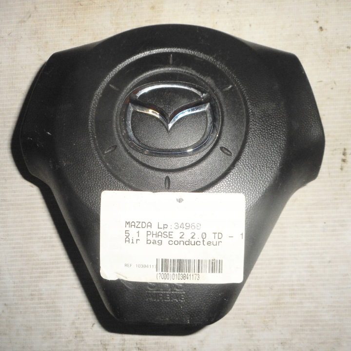 Mazda 5 05- подушка безопасности водителя, фото 1