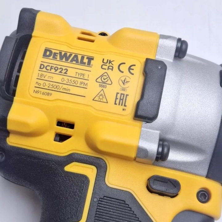 Ударный гайковерт с двигателем bezszczotkowym DeWalt DCF922N 18 В, фото 5
