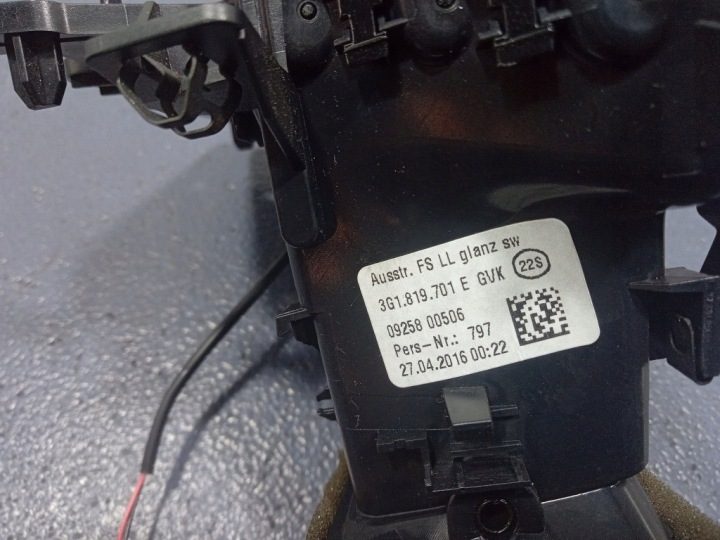 VW Passat B8 решетки обдува левые 3G1819701E, фото 6