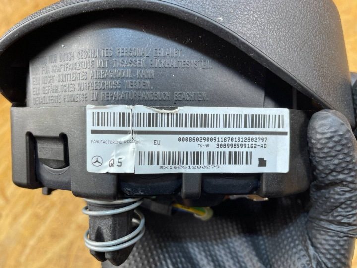ПОДУШКА БЕЗОПАСНОСТИ AIRBAG ВОДИТЕЛЯ MERCEDES W205 A0008602900 308998599162, фото 11