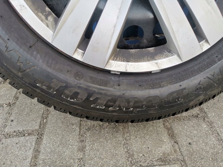 VOLKSWAGEN CADDY TOURAN VW КОЛЕСА ДИСКИ ЛИТЫЕ ДИСКИ ЗИМНИЕ ШИНЫ 205/60R16, фото 6