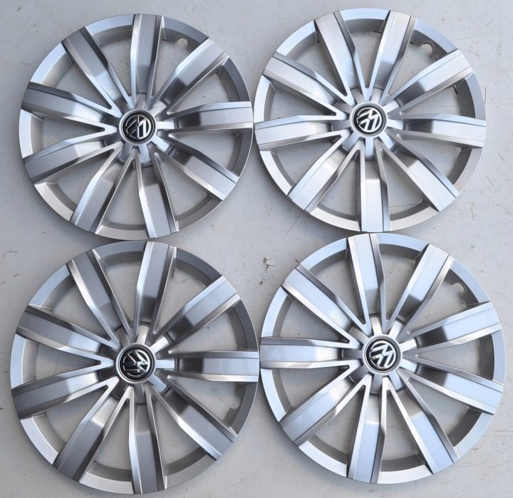 4× Колпак Volkswagen OE Оригинальный 17", фото 2