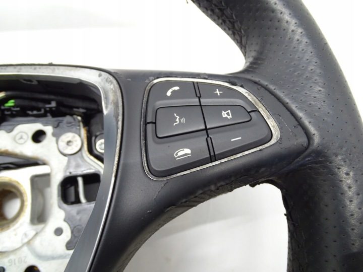 РУЛЬ МУЛЬТИФУНКЦИОНАЛЬНЫЙ КОЖА A0004601803 MERCEDES C W205 A0004601803, фото 4
