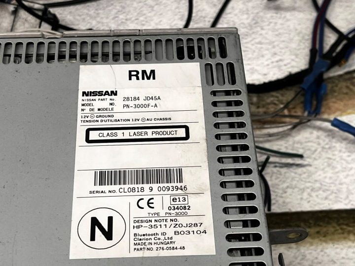 Автомагнитола Nissan 28184JD45A / PN-3000F-A 2-DIN + 4 другие товары, фото 11
