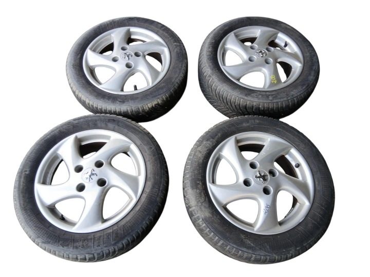 КОЛЕСА ДИСКИ ШИНЫ 195/55/R16 DOT 2821 PEUGEOT 206 RC, фото 2