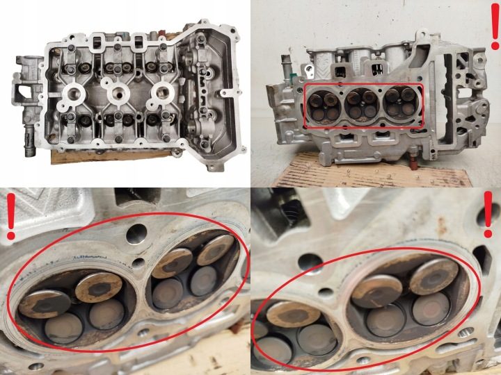 Головка блока цилиндров Citroen Peugeot 9671871510 1608519180 1.2 VTI 2, фото 1