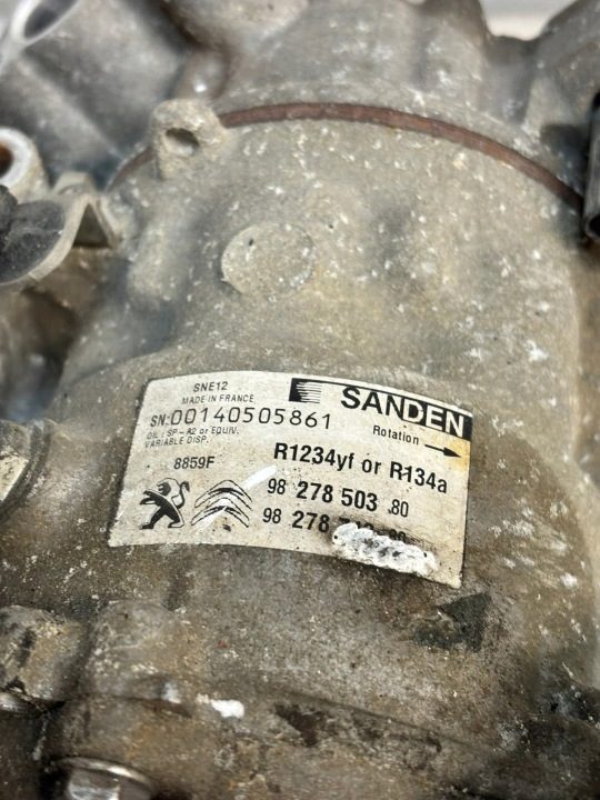 КОМПРЕССОР КОНДИЦИОНЕРА PEUGEOT CITROEN 9827850380 9827874380, фото 4