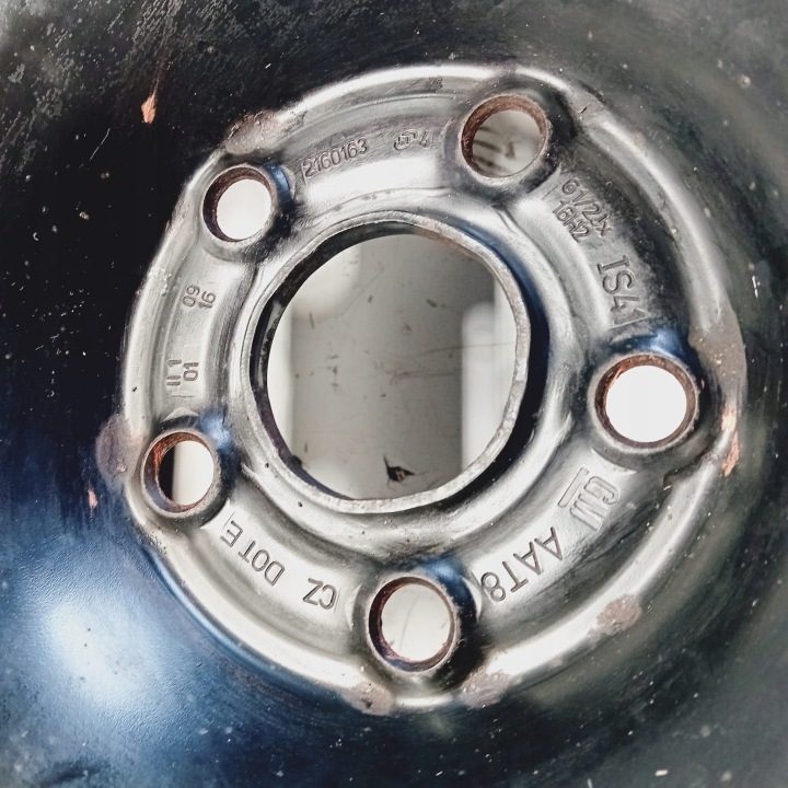 4× Штампованный диск Opel OE 13383367 6.5" x 16" 5x105 ET 39, фото 8