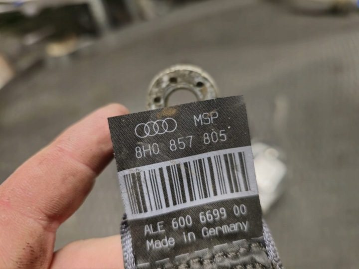 AUDI A4 B6 КАБРИОЛЕТ ремень натяжитель левый задний 8H0857805, фото 2