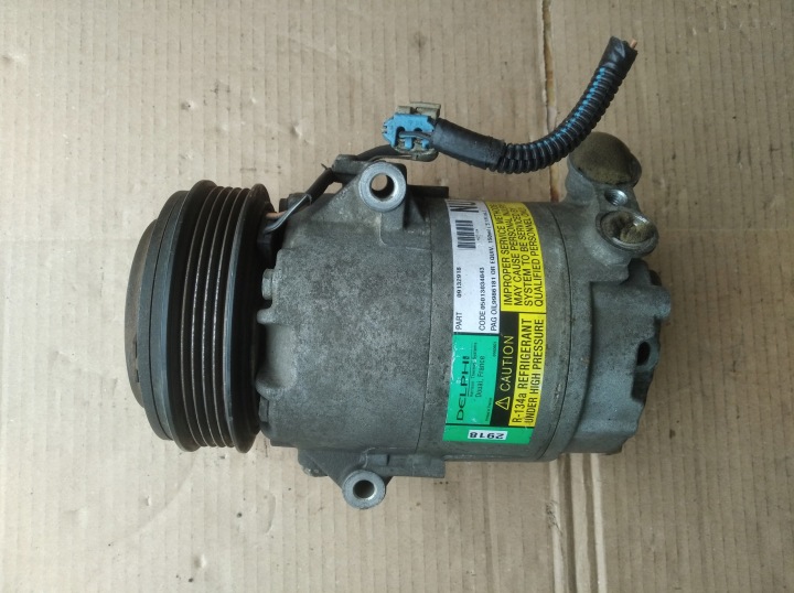 КОМПРЕССОР КОНДИЦИОНЕРА OPEL CORSA C 1,4B 16V 09132918, фото 1
