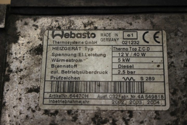 BMW E39 Webasto насос Thermo 8387112, фото 6