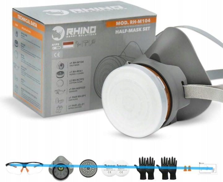 RHINO Smart Solutions Капот przeciw pyłowi и gazowi с углем активированным, фото 1