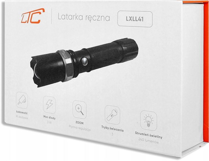 Фонарик классический LTC 240 lm LED, фото 12