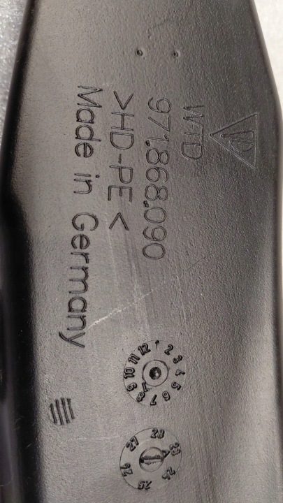 Воздуховод стойка B Porsche Panamera 971/976 - 971868090, фото 3