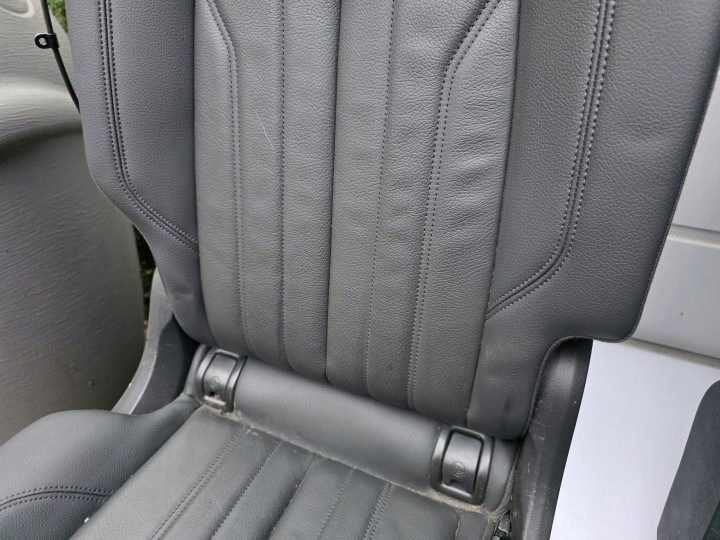 ДИВАН ЗАДНИЙ СИДЕНЬЕ ЛЕВОЕ ПРАВОЕ PRZESUWANA AUDI Q5 FY 80A КОЖА, фото 14