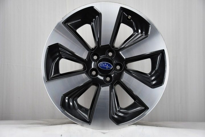 4× ЛИТЫЕ ДИСКИ SUBARU C74 17" 5X100 ET48 оригинал, фото 1