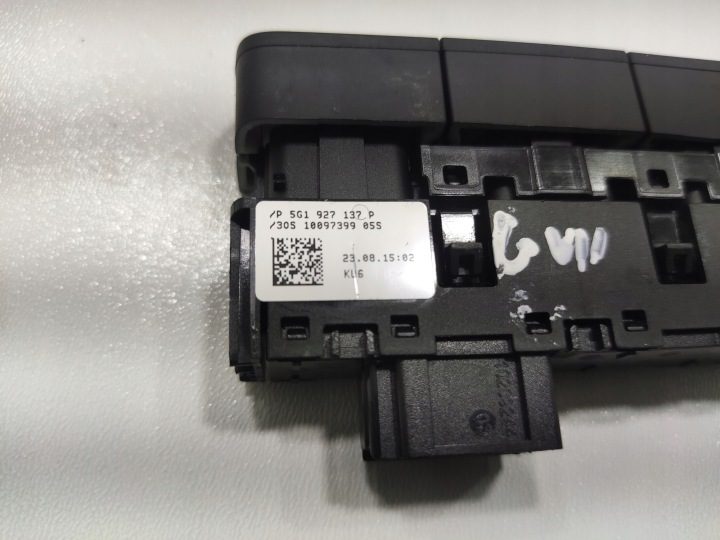 КНОПКА ПЕРЕКЛЮЧАТЕЛЬ ESP РЕЖИМ СТАРТ-СТОП VW GOLF VII 2012-2016 5G1927137P, фото 5