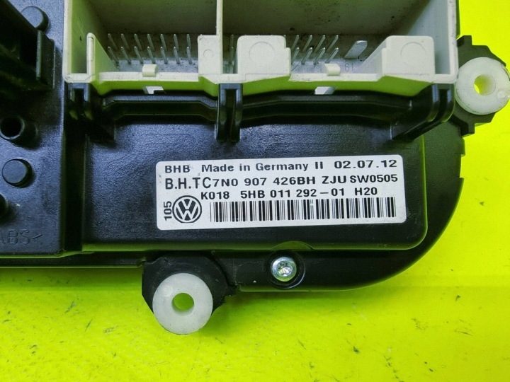 Volkswagen Golf Cross Блок управления климатом 7N0907426BH, фото 10