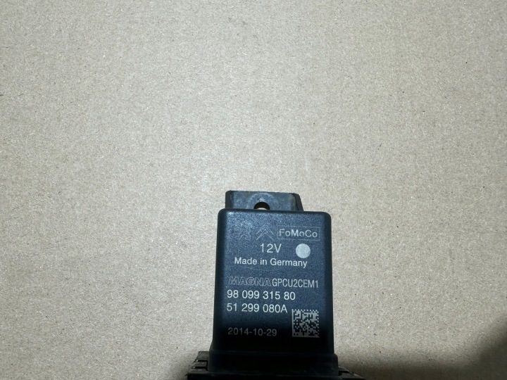 FORD РЕЛЕ СВЕЧЕЙ НАКАЛИВАНИЯ РАЗЪЕМ 9809931580 51299080A, фото 8