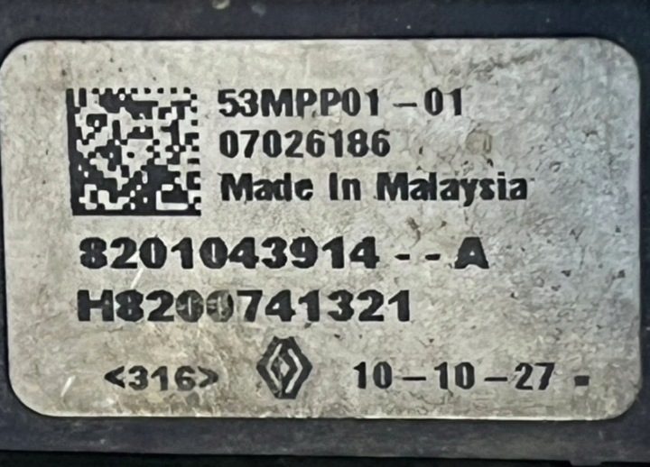 Renault Megane III 1.9 датчик давления выхлопных газов 8201043914-A, фото 9