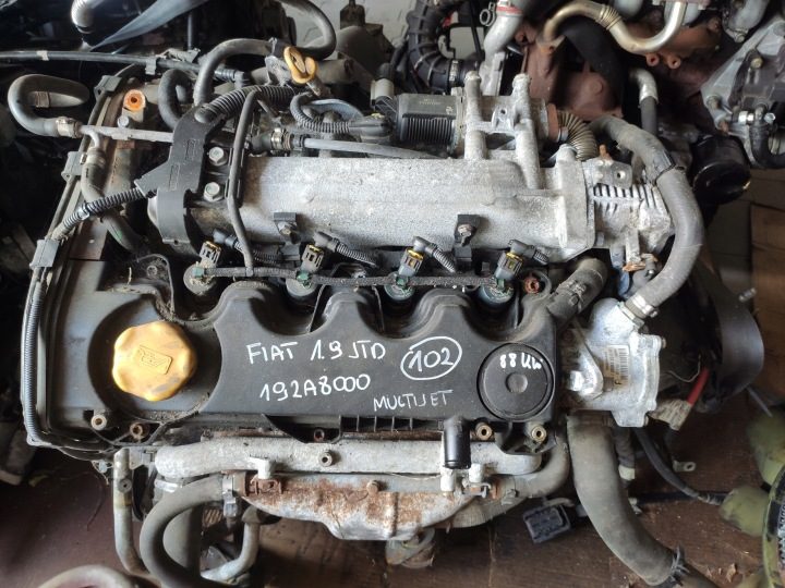 ДВИГАТЕЛЬ В СБОРЕ FIAT 1.9 JTD 192A8000 ГАРАНТИЯ, фото 1