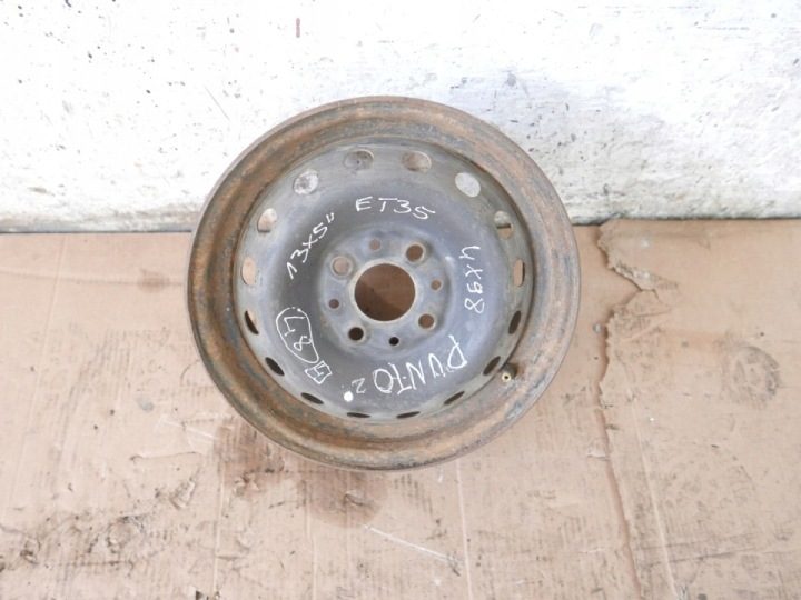 Штампованный диск FIAT 5.0" x 13" 4x98 ET 35, фото 2