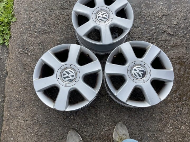 Литой диск Volkswagen OE TOURAN 6.5" x 16" 5x112 ET 50, фото 3