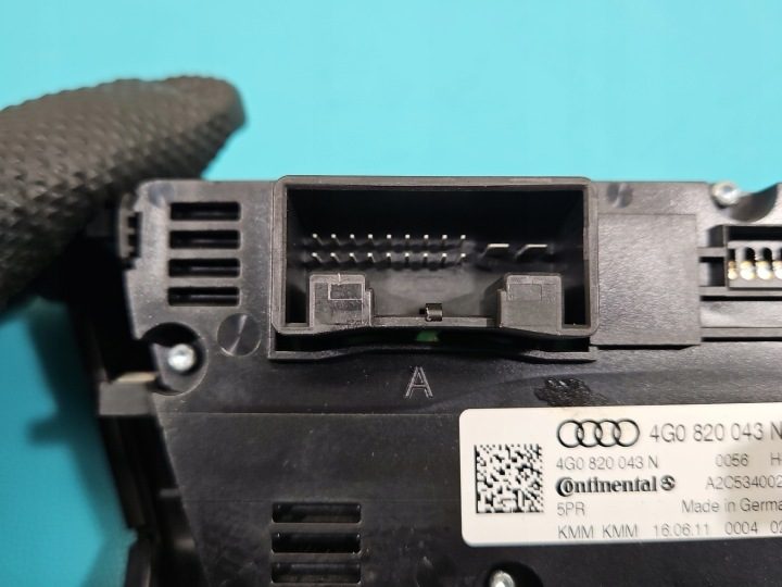 КОНСОЛЬ БЛОК УПРАВЛЕНИЯ ПЕЧКОЙ AUDI A6 C7 4G0820043N A2C53400298, фото 7