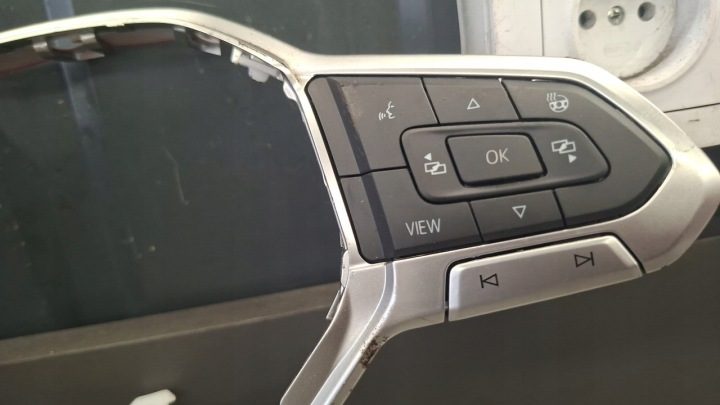 Руль мульти Funkcja Z Łopatkami с подогревом VW Tiguan III 571419089J, фото 3