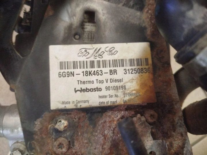 VOLVO Отопитель вспомогательный/pakringowa 6G9N18K463BR, фото 5