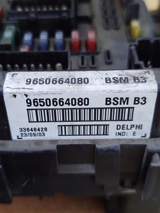 Модуль блок BSM Peugeot 206 207 307 Citroen C2 C3 C4 9650664080 BSM B3, фото 5