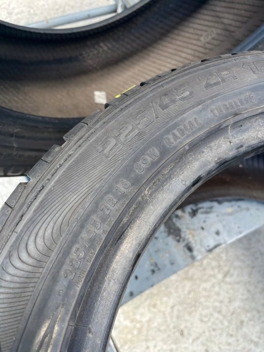 2× Шина летняя Uniroyal RainSport 2 225/45R16 89 Вт защита диска, фото 7