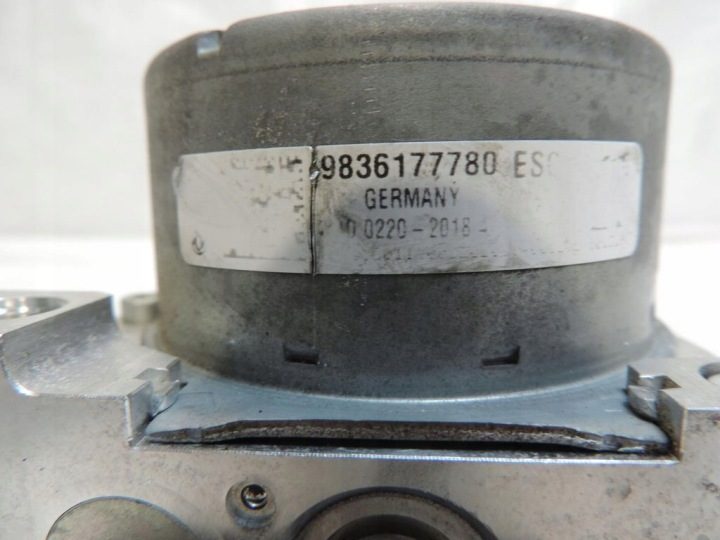 Главный тормозной цилиндр ABS Opel Corsa F 1.2 VTI 9836177780, фото 6