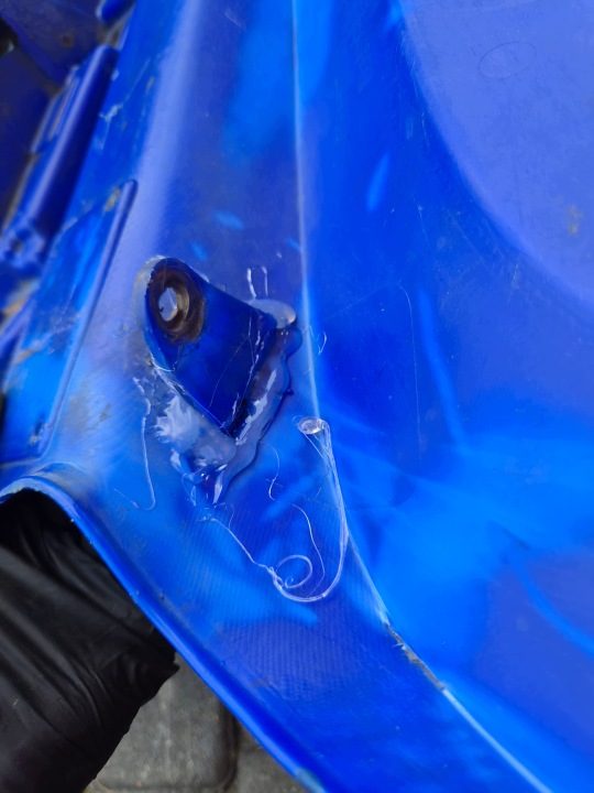 Крыло заднее подкрылок пластик обтекатель Yamaha YFM 660 Raptor 2001-2005, фото 14