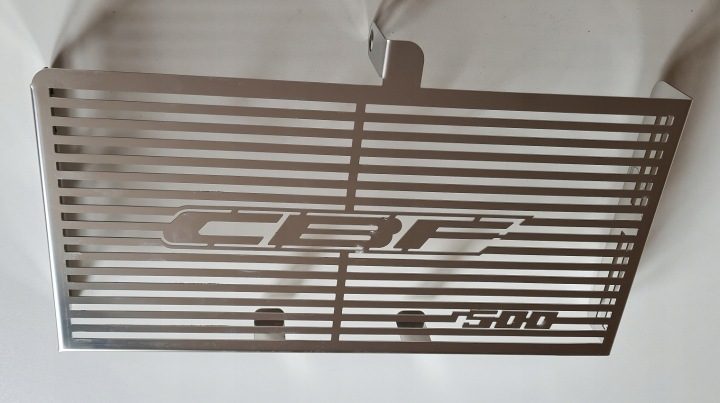 Защита радиатора Honda CBF 500 inox, фото 6