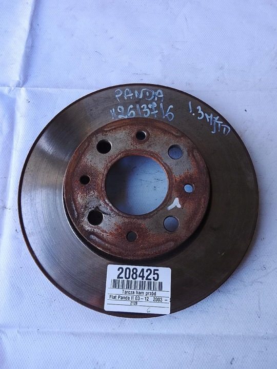 Тормозной диск передний Fiat Panda II 1.3 MJTD, фото 1