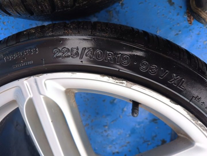 Колеса литые диски шины комплект Audi A6 C6 рестайлинг 08-11r. 225/40 R19, фото 6
